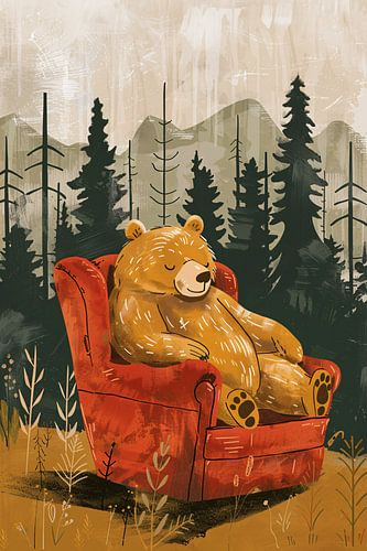 ours dans la forêt