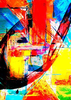 Wijnglas, moderne kunst