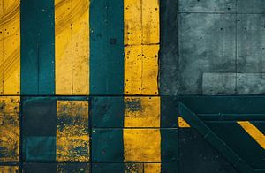 Lebendige Architektur Farbenspiel