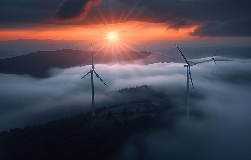Über den Wolken von fernlichtsicht