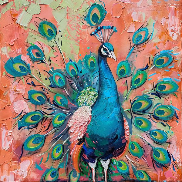 Peacock by Poster Art Shop