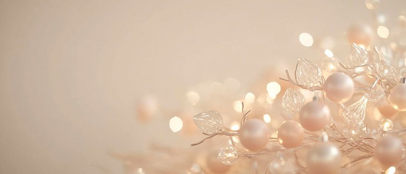 Kerst glamour van Poster Art Shop