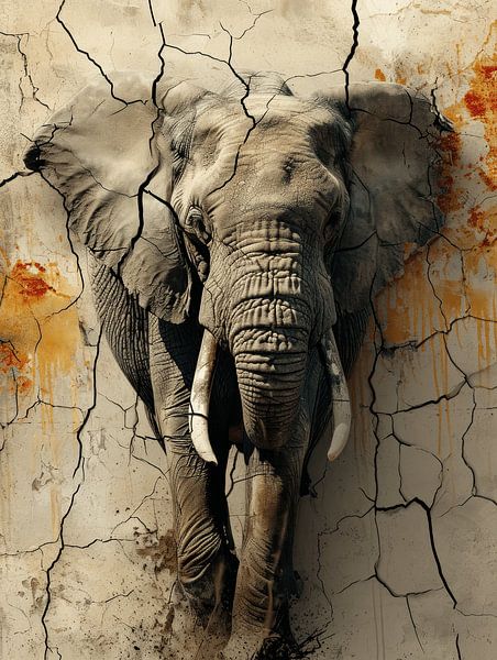 Fragments of Memory - Elephant of Time by Eva Lee