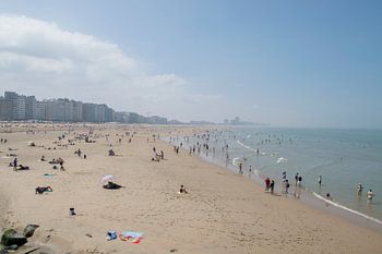 At the beach of Ostend