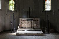 Autel de l'église de la Kentschool d'Urbex en Allemagne