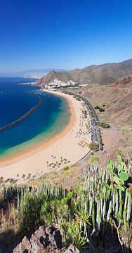 Strand Playa de las Teresitas, Tenerife, Canarische Eilanden, Spanje van Markus Lange