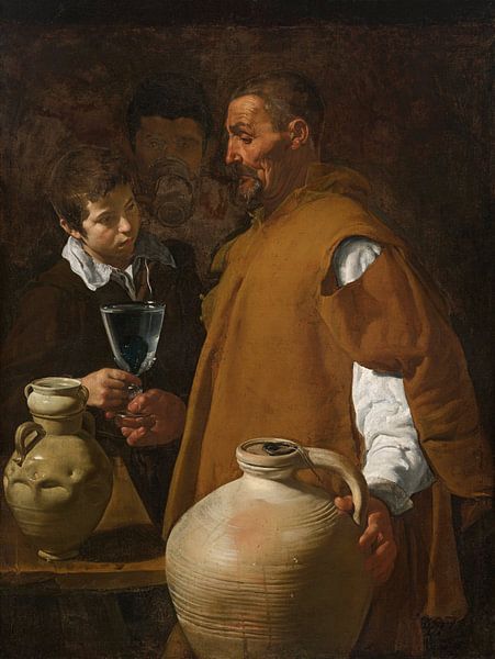 Diego Velazquez,The Water Salesman of Seville by finemasterpiece