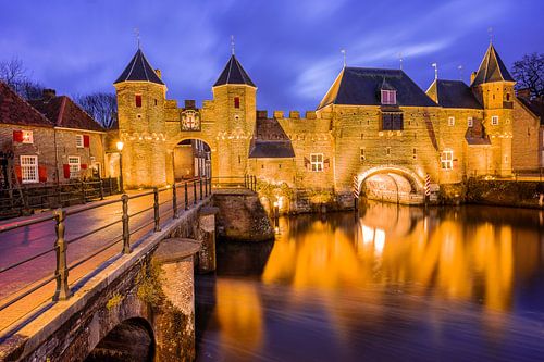 Koppelpoort Amersfoort At night