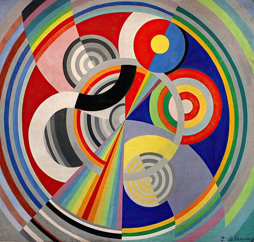 Rhythmus Nr. 1 (1938) von Robert Delaunay