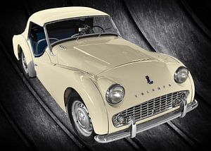 Triumph TR3 in antique colors