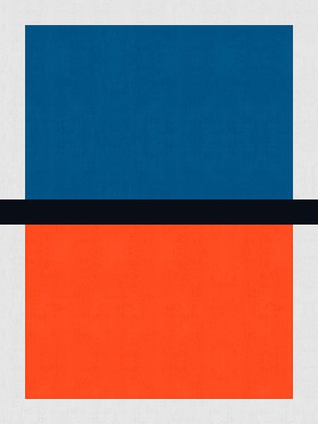 Blue and red 5 by Vitor Costa