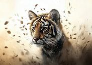Tiger: Shadow of the Savannah by Ralf van de Sand thumbnail