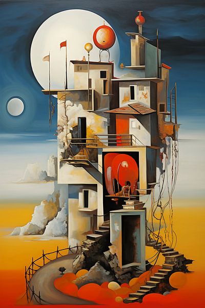 Futuristic building by haroulita