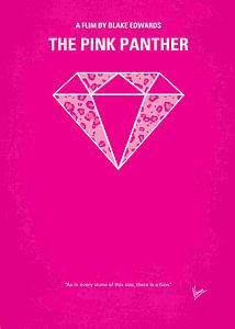 No063 My Pink Panther minimal movie poster van Chungkong Art
