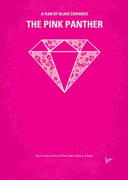No063 My Pink Panther minimal movie poster