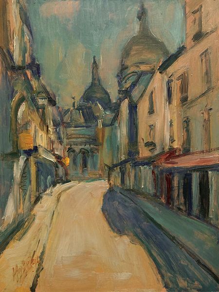 Sacre Coeur Basilica by Nop Briex
