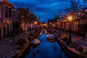 de Kijfgracht in Leiden von John Ouds