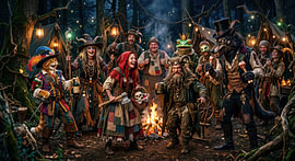 Fantastisches Waldfest von Markus Gann