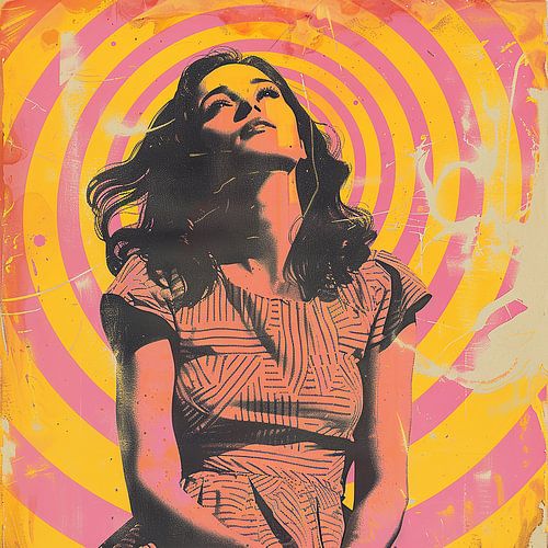 Strahlende Vintage-Schönheit