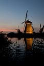 Molens aan de Kinderdijk von W J Kok Miniaturansicht