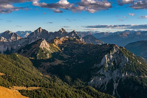Bergpanorama Tannheimer Tal