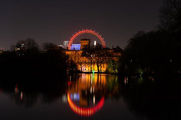 Downing Street London und das London Eye von Hidde Kasper