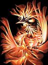 Geboorte van de Vuurvogel van Heidemarie Andrea Sattler thumbnail