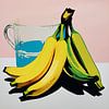 Banana Plakativ Pop Art 01 von Team W 32 Gallery