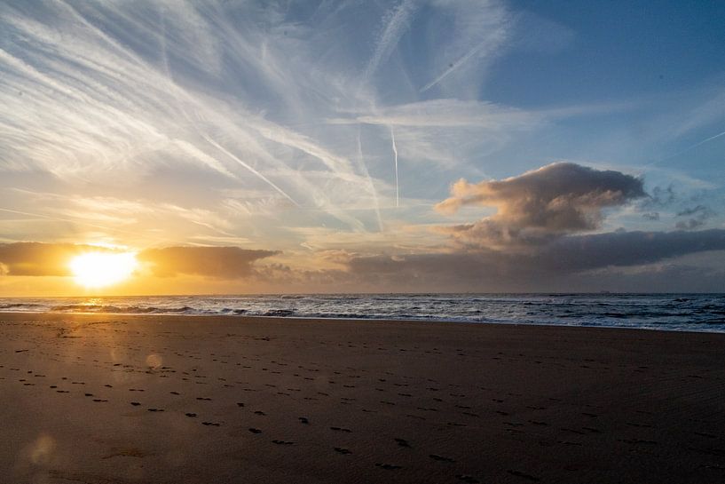 Atmosphärischer Sonnenuntergang von Ralf Bankert