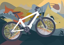 Des vélos partout sur JipvanZeist