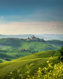 Langhe Hills and Castiglione Falletto Village in Piedmont by Stefano Orazzini