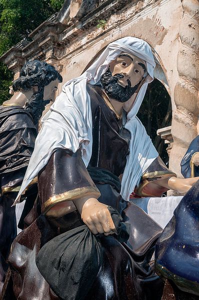 Guatemala: Paasprocessie (Antigua) von Maarten Verhees