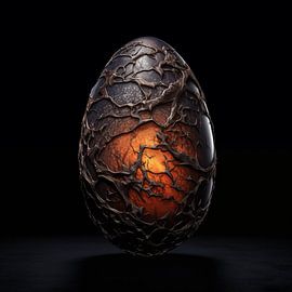 Lebendiges schwarzes Ei