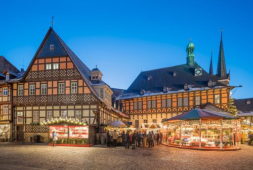 Christmas market at Wernigerode town hall