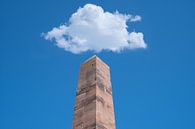 Wolke über dem Denkmal von Sendins kleine Welt Miniaturansicht