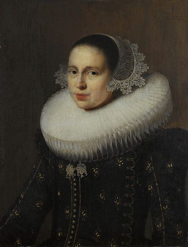 Portret van Hendrickje Uylenburgh, Wybrand de Geest