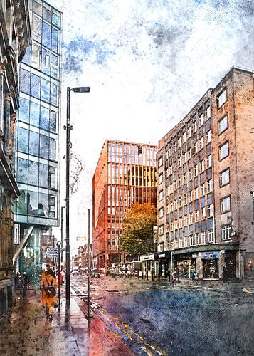 Manchester aquarelkunst #Manchester