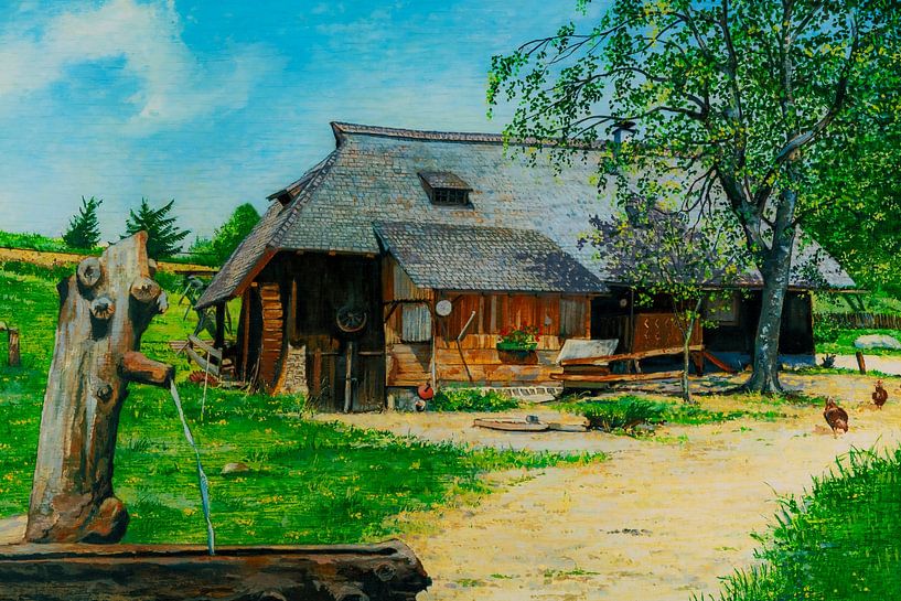 old mill in black forest by Jürgen Wiesler