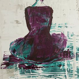 Vrouw Zittend van Kunst Kriebels
