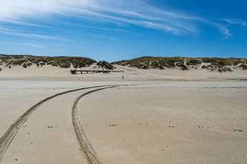 Strand van Vlieland van Dylan Bakker