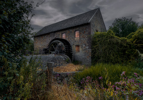 Abendfoto der Volmolen in Epen von John Kreukniet
