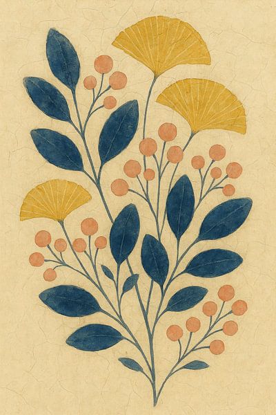 Japan Botanical by But First Framing