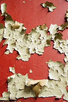 abblätternde Farbe auf Metall