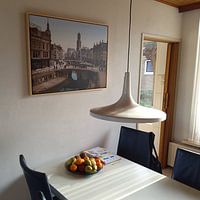 Kundenfoto: Oude Gracht und Bakkerbrug, Utrecht von Vintage Afbeeldingen, auf leinwand