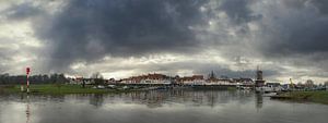 Wijk bij Duurstede Mühle und Hafen von Mart Houtman