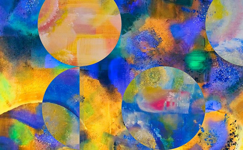 Colourful Universe II by Mad Dog Art