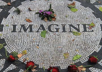 Imagine -  John Lennon Memorial von Gert-Jan Siesling