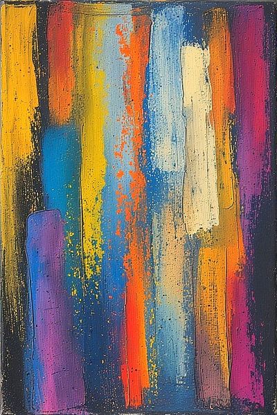 Composition de couleurs vives 3 par Günther Heilemann