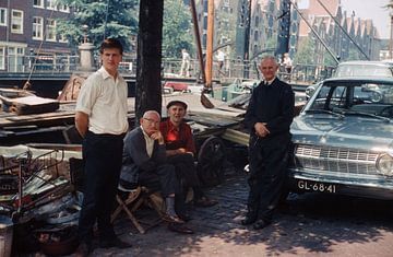 Vintage Amsterdam Brouwersgracht van Jaap Ros