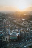 Ulu mosque at sunset